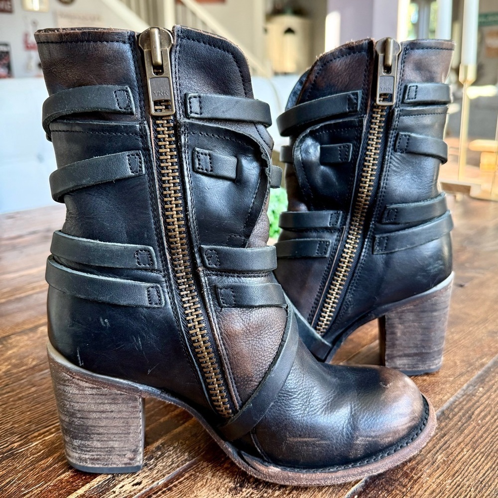 Freebird By Steven Baker Leather Boots - Picture 6 of 11